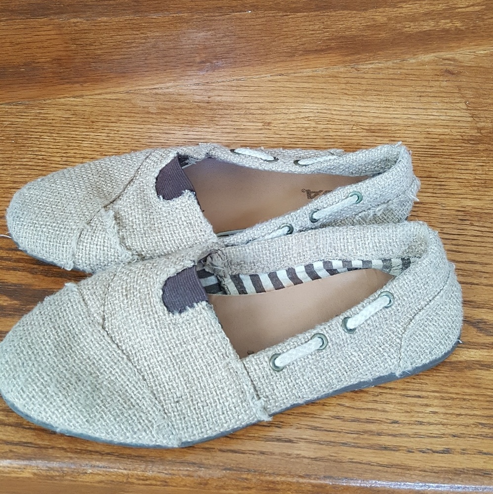 Soda Burlap Canvas Shoes